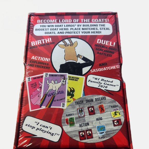 NEW! Goat Lords Family Strategic Card Game Gatwick Games Complete with Rule Book - Picture 5 of 10